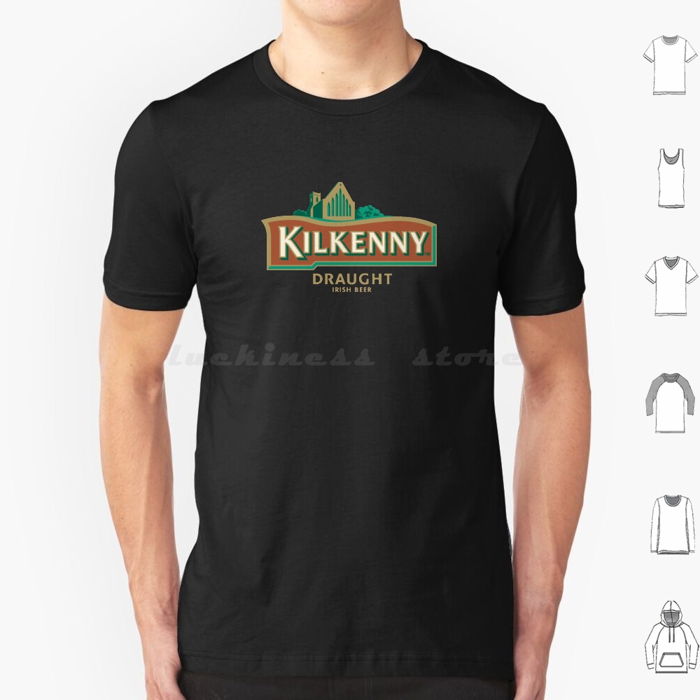 Beer Wine Gin - Kilkenny T Shirt Big Size 100%