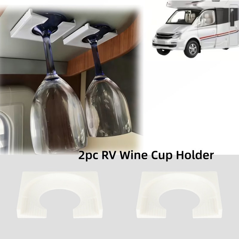 Wine & Beer Shop - 2pc RV Campervan Wine Cup Holder