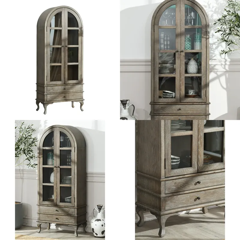 Wine & Beer Guayaquil - White Oak Solid Wood Bookcase French