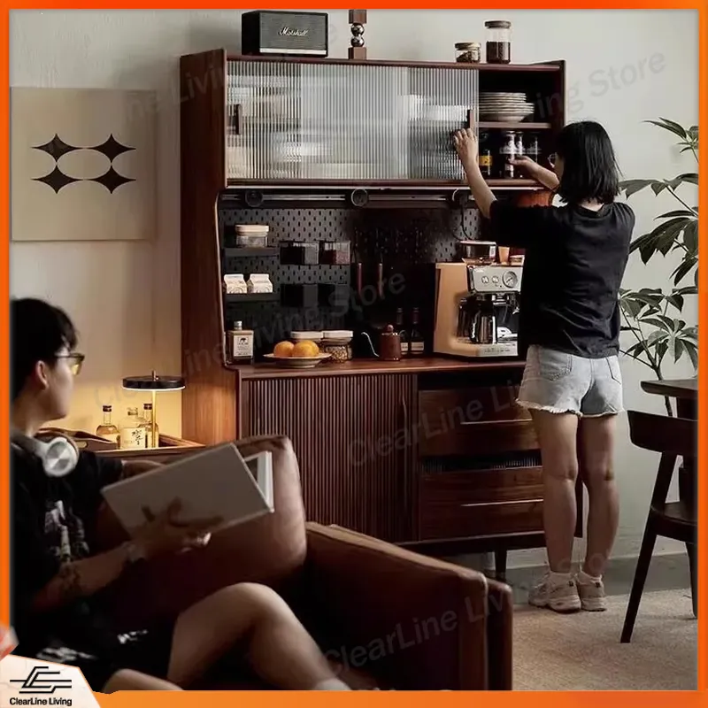 Retro Solid Wood Living Room W - огляд і ціна Wine Vodka Beer