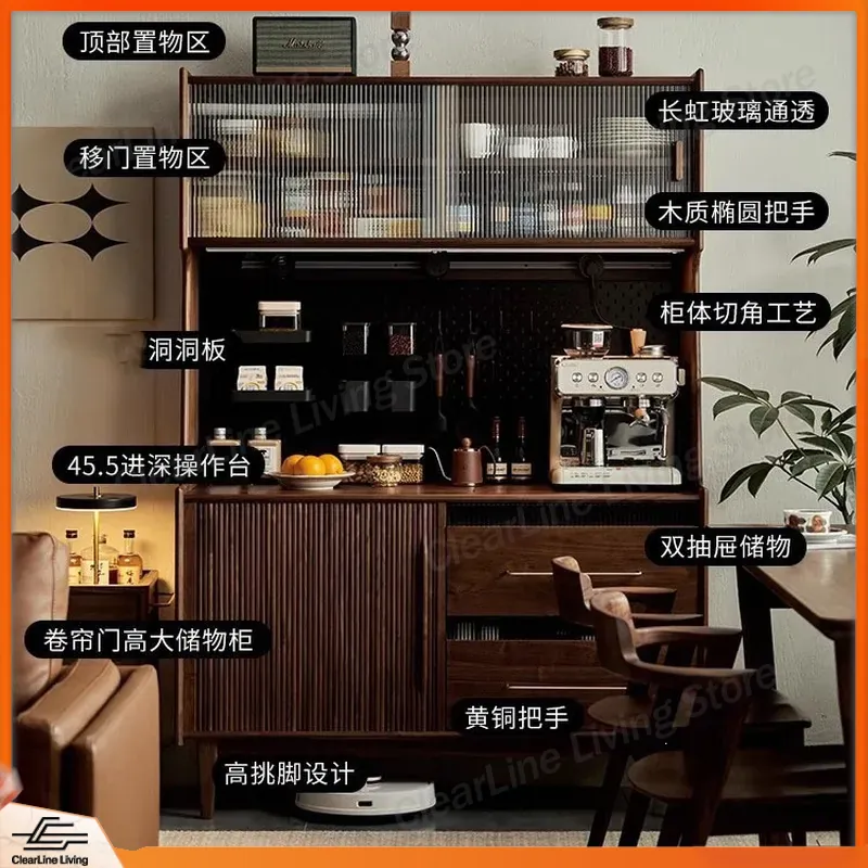 Retro Solid Wood Living Room W - огляд і ціна Wine Vodka Beer