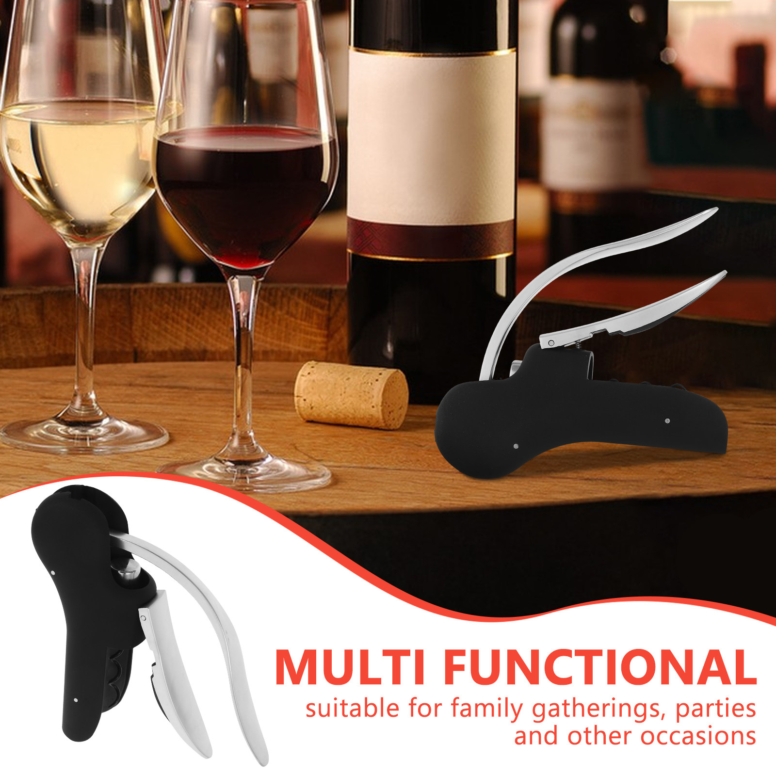 Lever Style Zinc Alloy Wine Op - огляд і ціна Cork Screw Lever