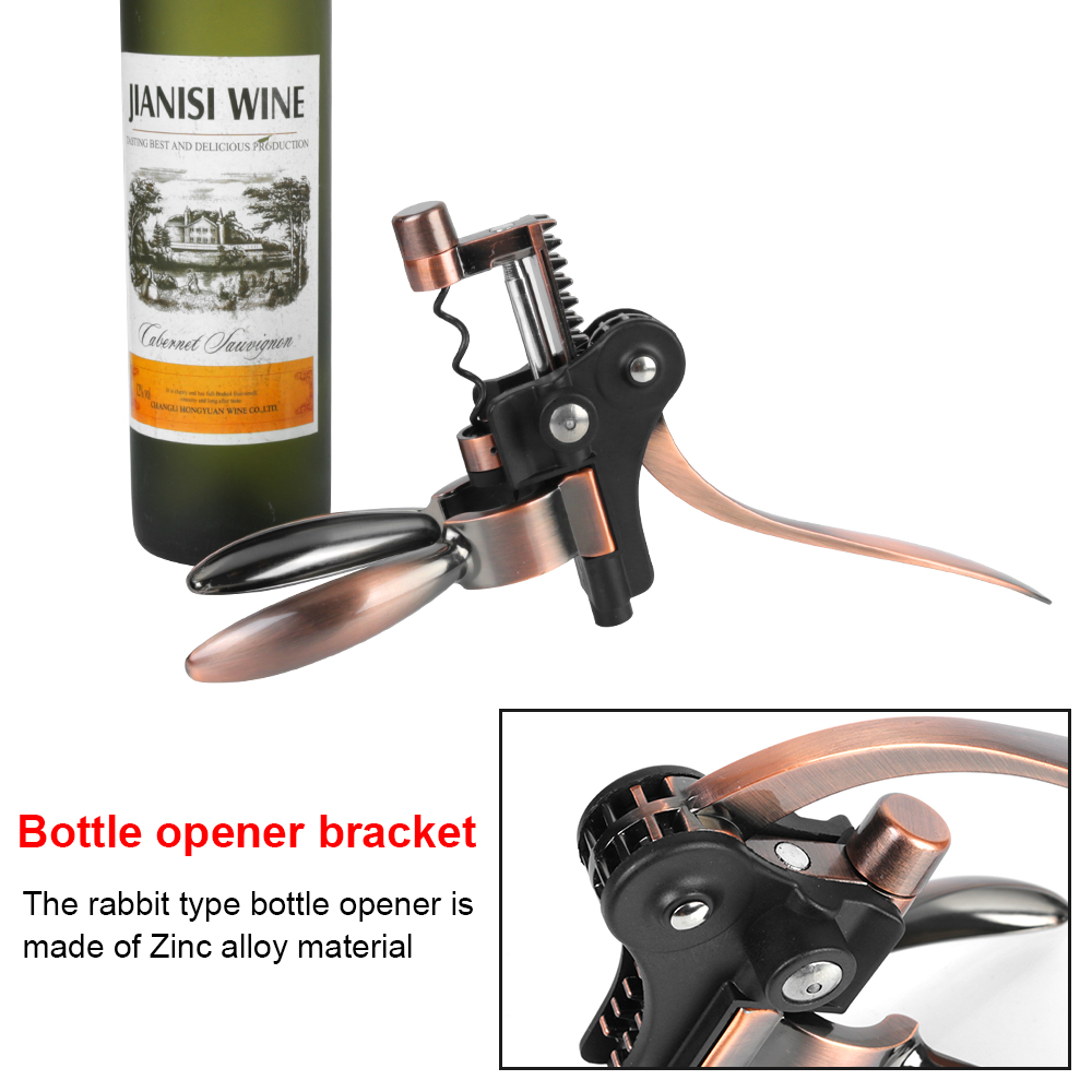 Barware Rabbit-Shaped Bar Leve - огляд і ціна Cork Screw Lever