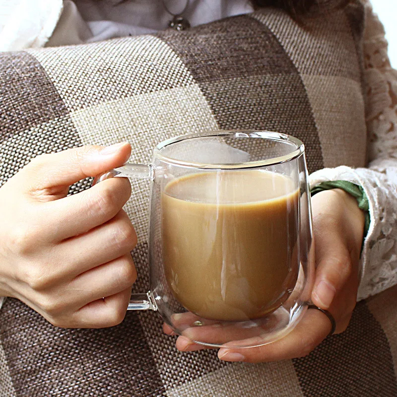 Transparent Glass Coffee Cup M - огляд і ціна Wine Vodka Beer