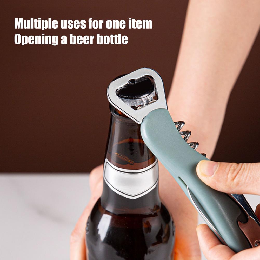 3 in 1 Wine Opener Beer Cap Li - огляд і ціна Cork Screw Lever