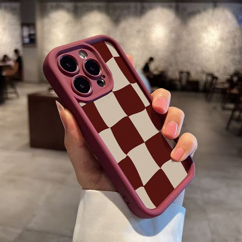 Wine Red Deform Grid Pattern P - огляд і ціна Wine & Beer Shop