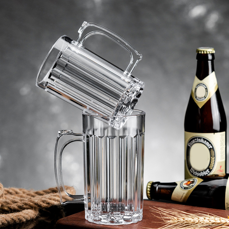 Acrylic Beer Cup Household Mug - огляд і ціна Beer Mug Handled