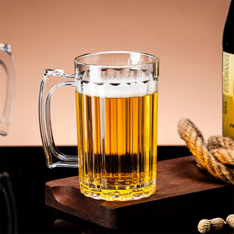 Acrylic Beer Cup Household Mug - огляд і ціна Beer Mug Handled