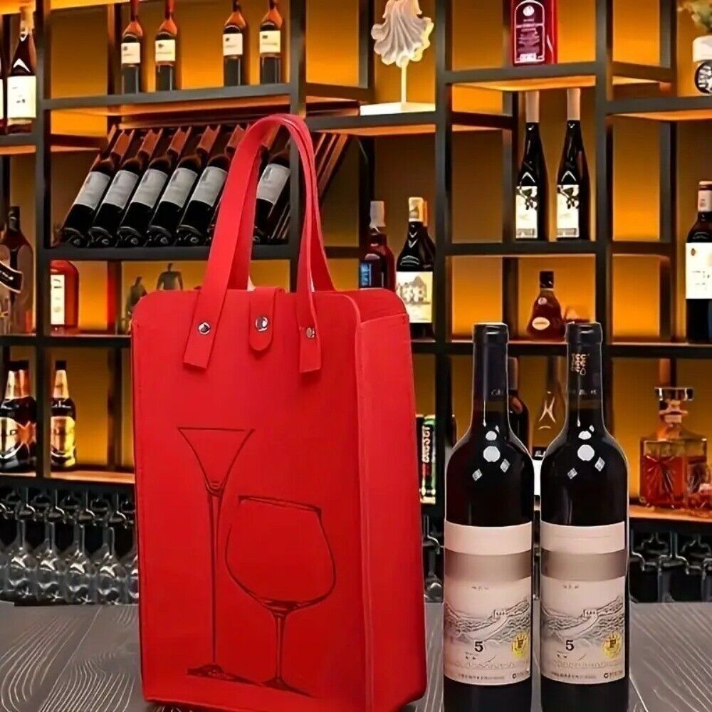 High Quality Felt Red Wine Bag - огляд і ціна Wine & Beer Shop
