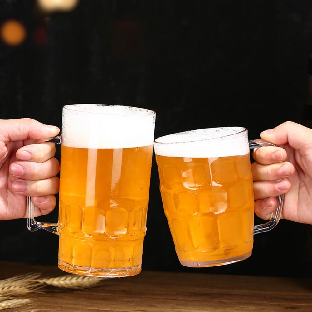 Creative Imitation Glass Plast - огляд і ціна Beer Mug Handled