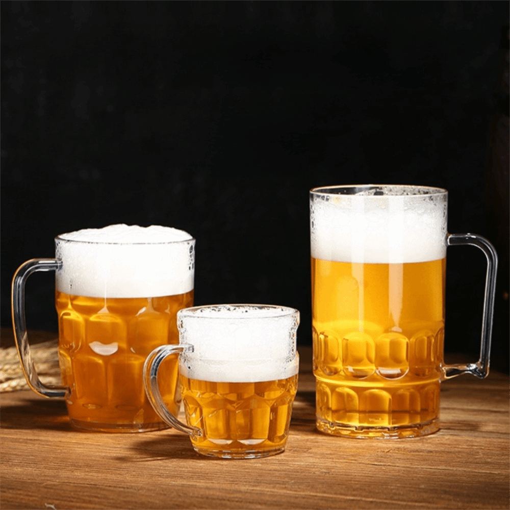 Creative Imitation Glass Plast - огляд і ціна Beer Mug Handled