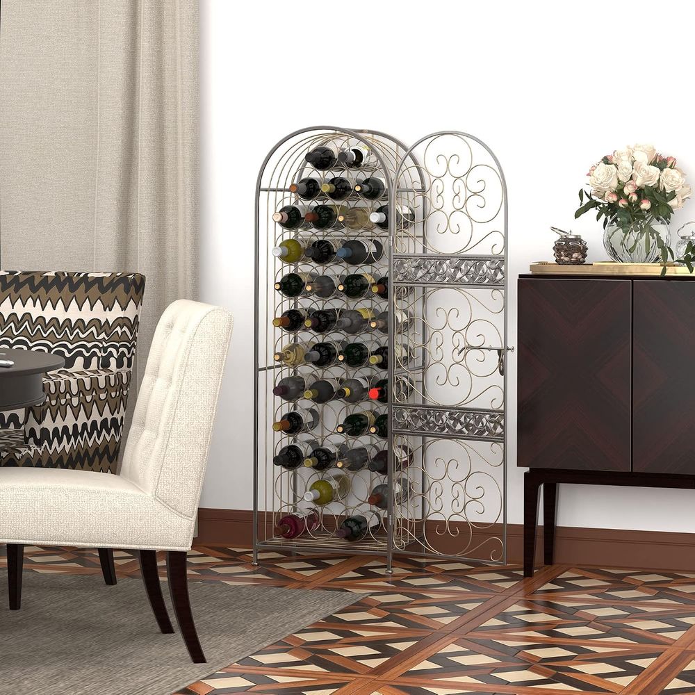 Antique Bronze 45-Bottle Wroug - огляд і ціна Wine & Beer Shop
