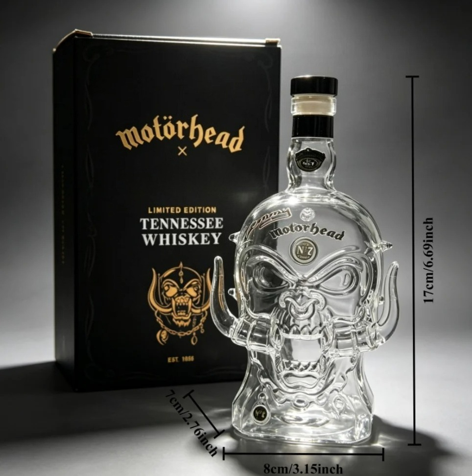 Retro Horn Skull Glass Whiskey - огляд і ціна Wine & Beer Guayaquil